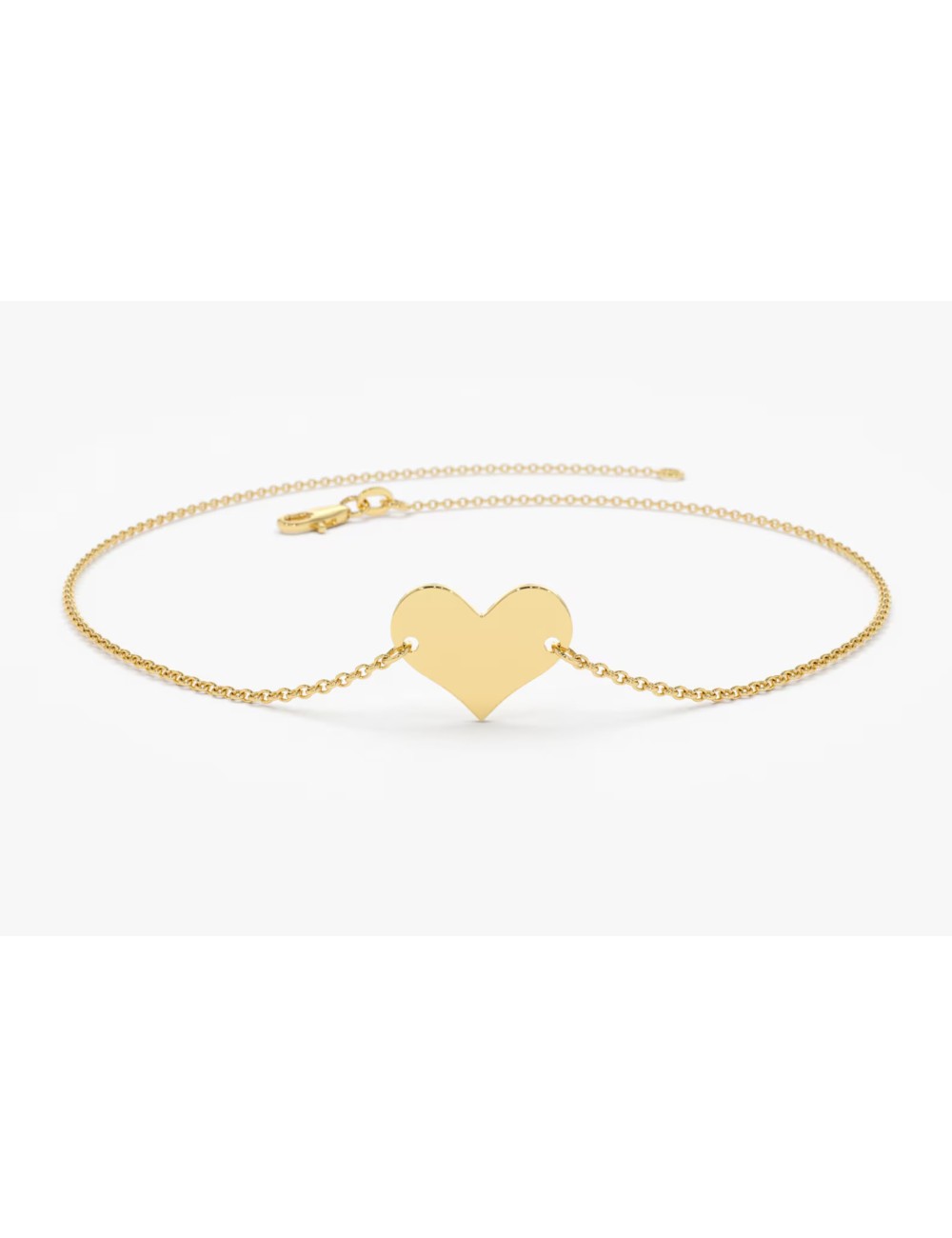 Bratara din Aur Galben de 14k My Little Heart